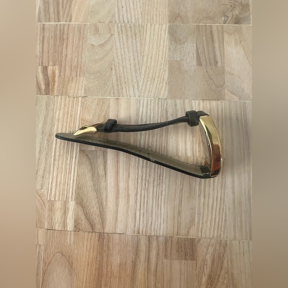 Vintage Garfield gold tone embossed strap watch NEW BATTERY - Picture 7 of 11